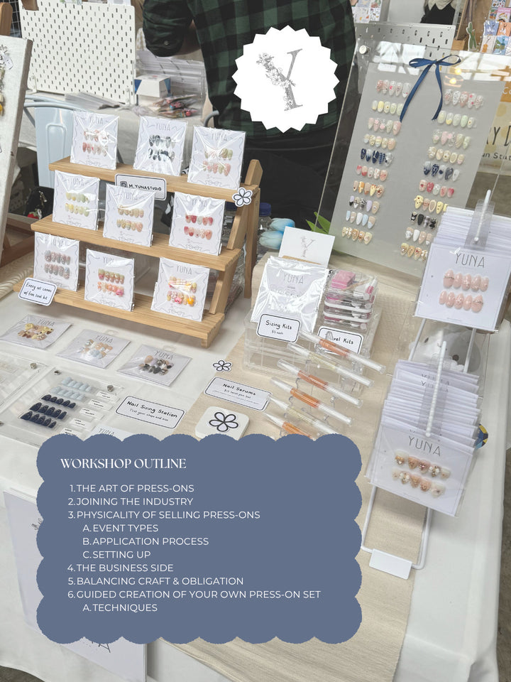 Pressed & Polished – How to Start Your Press-On Nail Business Workshop - 2 November 2025 (Sunday, 12:30–3:00 PM) By Yuna Studio