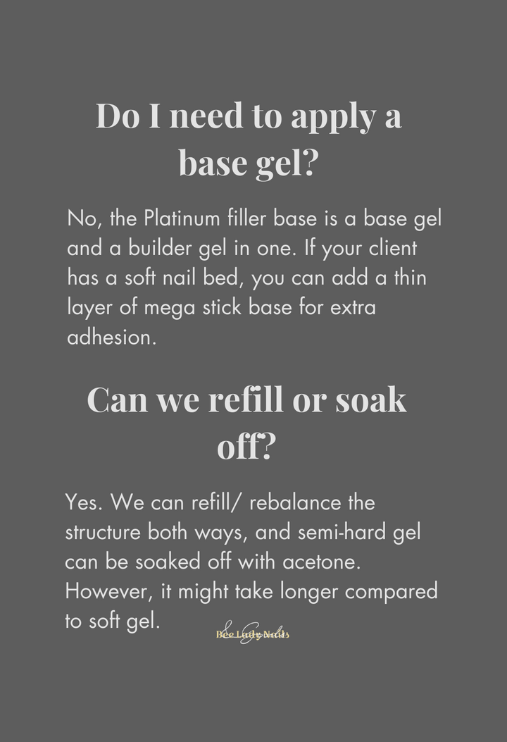 KOKOIST - Platinum Filler Builder Base Gel in Pot (HEMA-Free Builder Base Gel )
