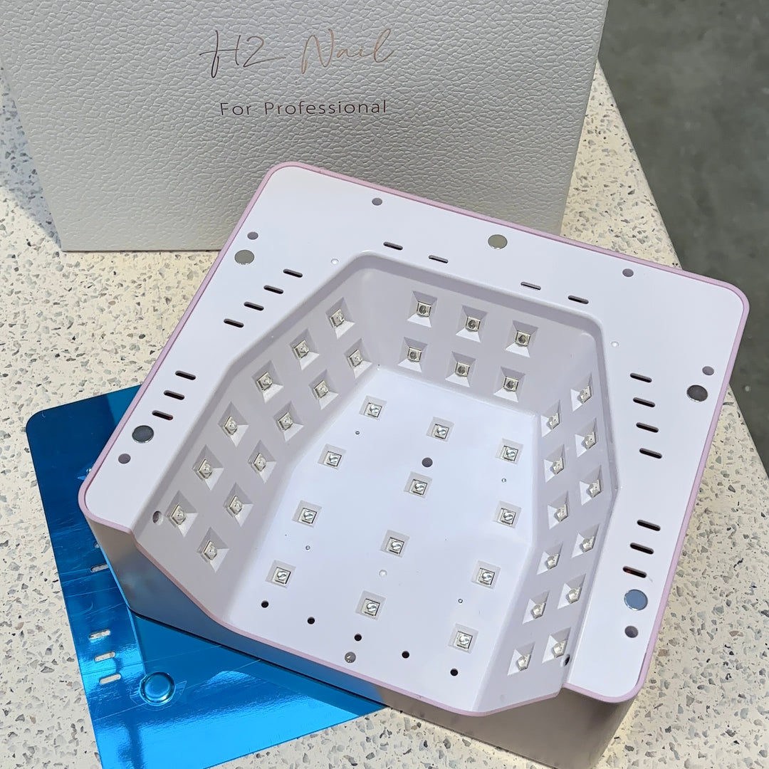 H2 Nail - Taupe Pink Cordless LED/UV Lamp for PRO (New AU Plug)