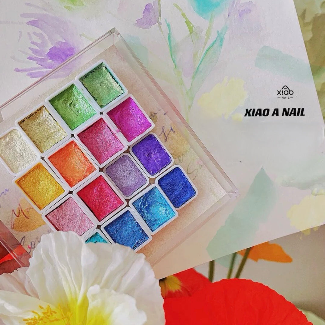 Xiao A - Solid Watercolour Palette (16 Colours)