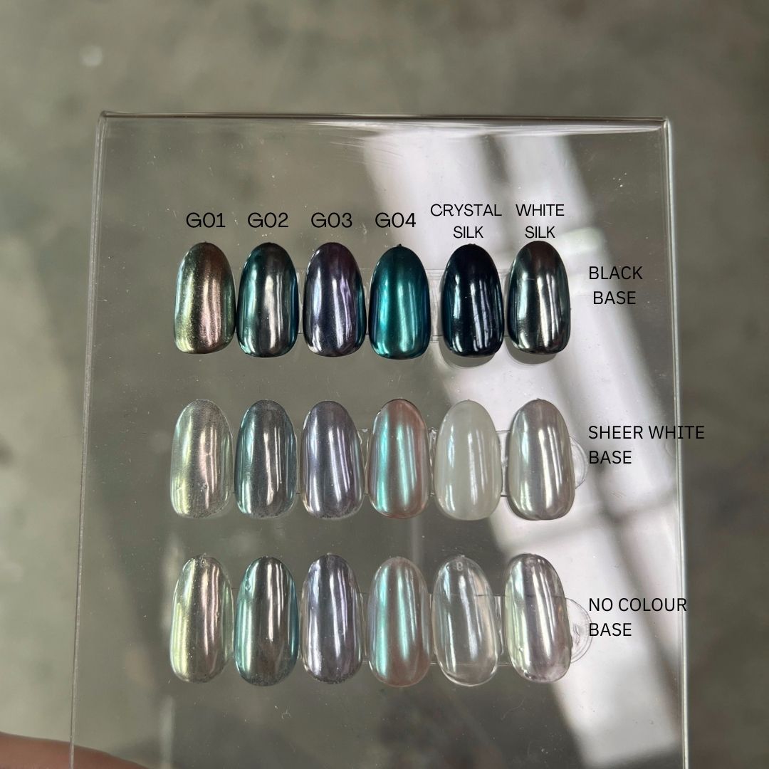 Xiao A - Crystal Silk Chrome Powder 0.5g