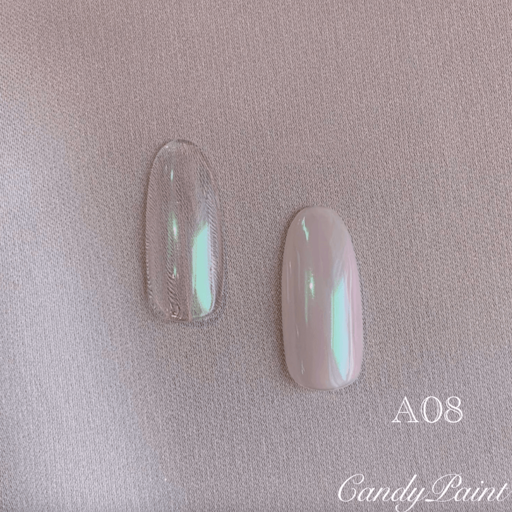 Candypaint - Fairy Aurora Powder A08 (Pearly Green) 0.5g - Bee Lady Nails & Goods