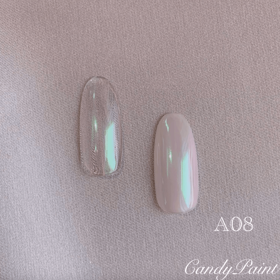 Candypaint - Fairy Aurora Powder A08 (Pearly Green) 0.5g - Bee Lady Nails & Goods