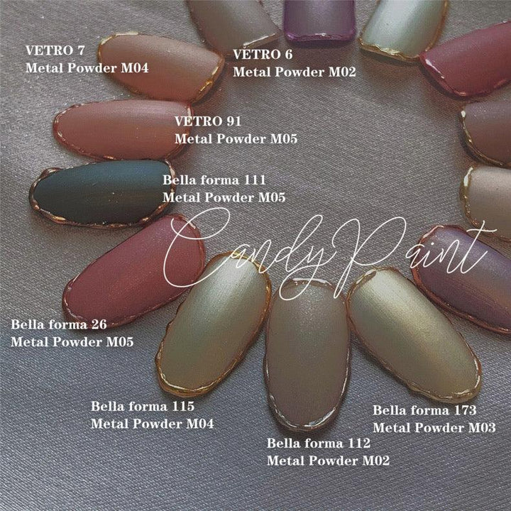 Candypaint - Rose Copper Chrome Powder M05(1g) - Bee Lady nails & goods