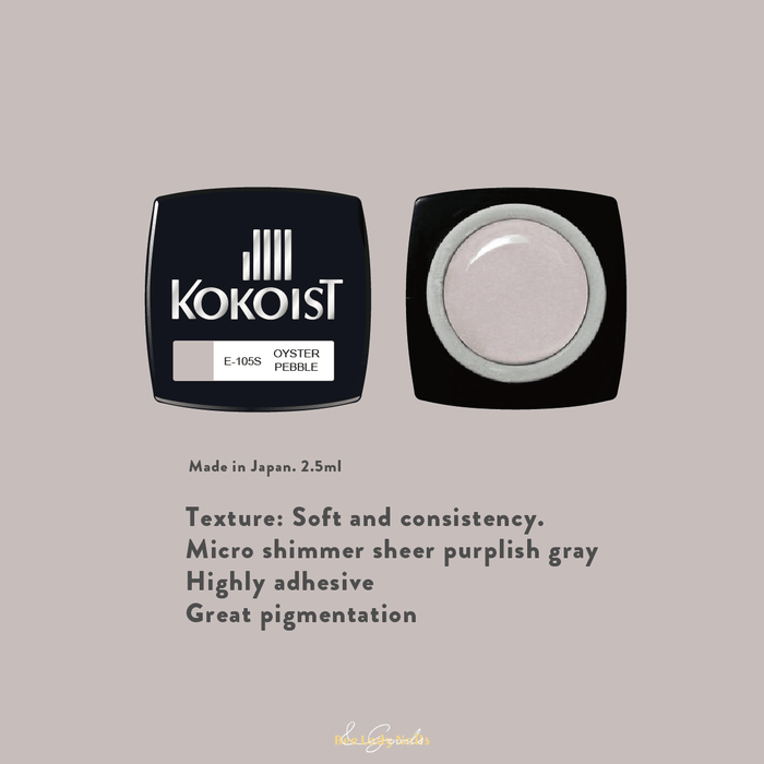 KOKOIST E-105S Oyster Pebble - Bee Lady nails & goods