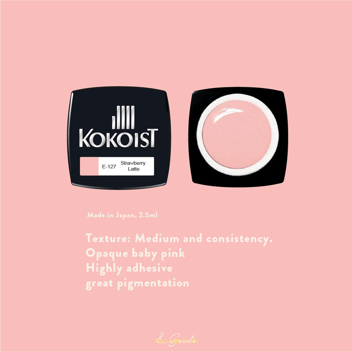 KOKOIST E-127 Strawberry Latte - Bee Lady nails & goods