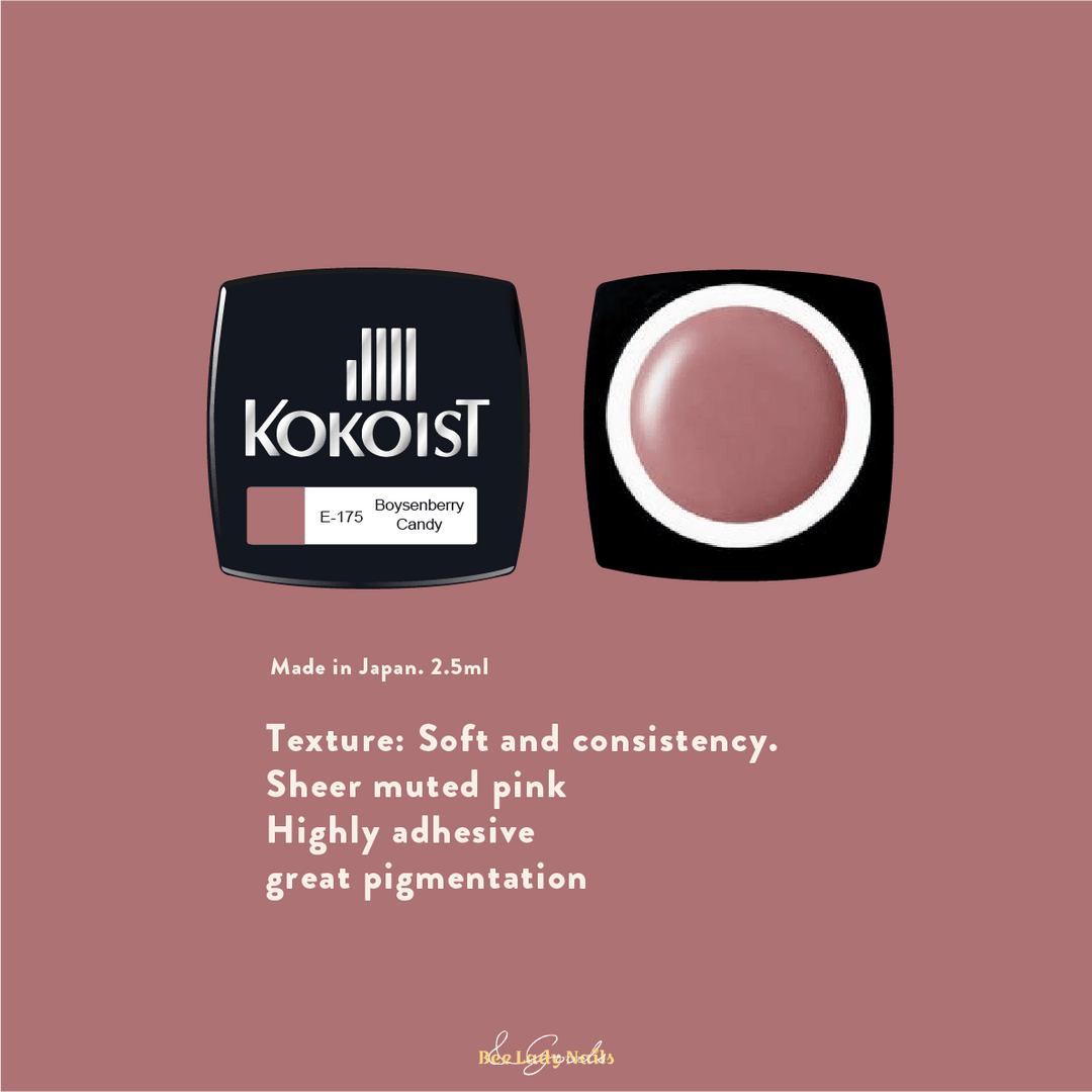 KOKOIST E-175S Boysenberry Candy - Bee Lady nails & goods