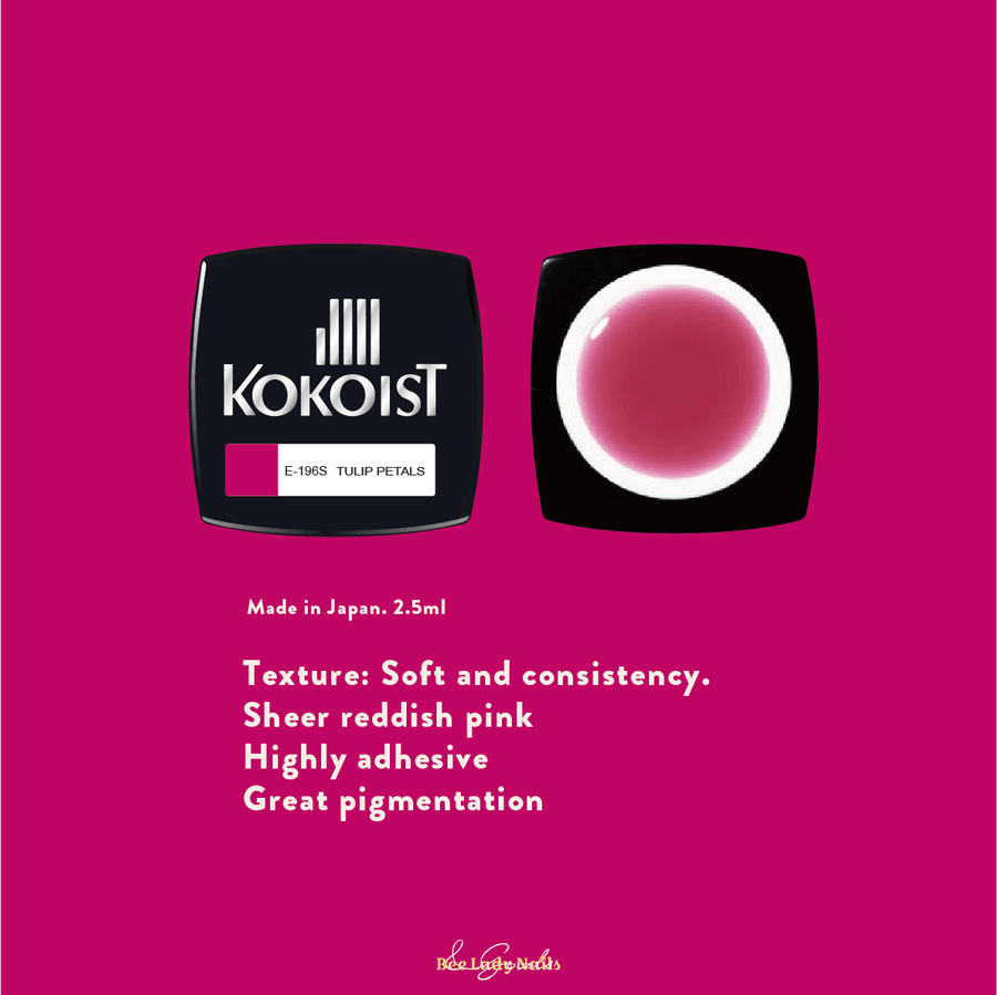 KOKOIST E-196S Tulip Petals - Bee Lady nails & goods