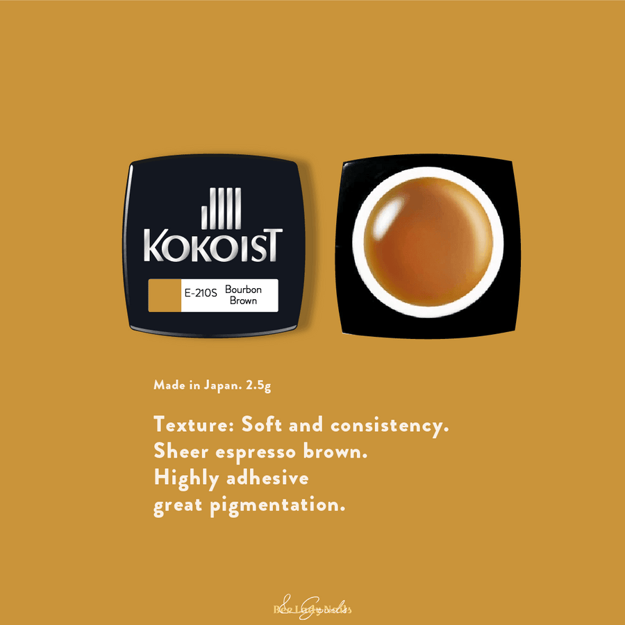 KOKOIST E-210S Bourbon Brown - Bee Lady nails & goods