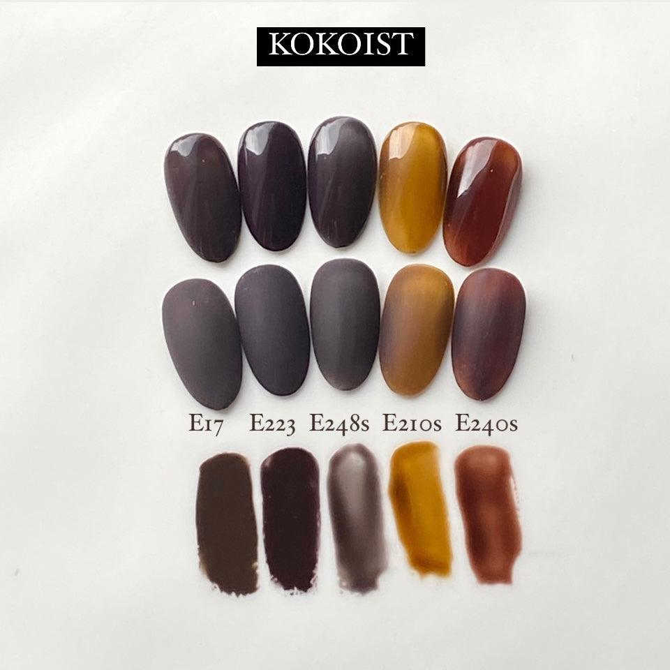 KOKOIST E-210S Bourbon Brown - Bee Lady nails & goods