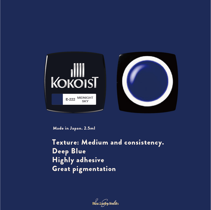KOKOIST E-222 Midnight Sky - Bee Lady nails & goods