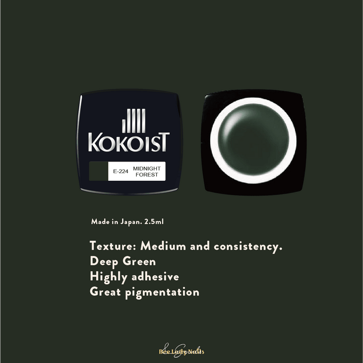 KOKOIST E-224 Midnight Forest - Bee Lady nails & goods