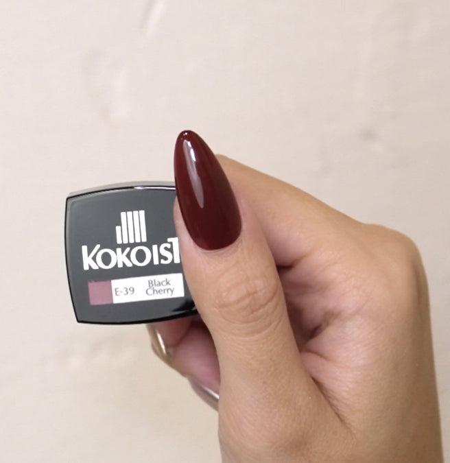 KOKOIST E-39 BLACK CHERRY - Bee Lady Nails & Goods