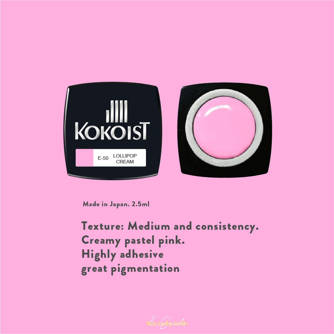 KOKOIST E-50 LOLLIPOP CREAM - Bee Lady nails & goods