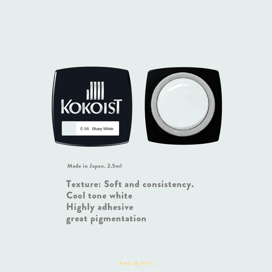 KOKOIST E-56 Bluey White - Bee Lady nails & goods