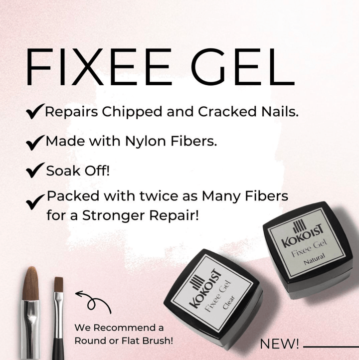 KOKOIST - Fixee Gel 4g (Clear) - Bee Lady Nails & Goods