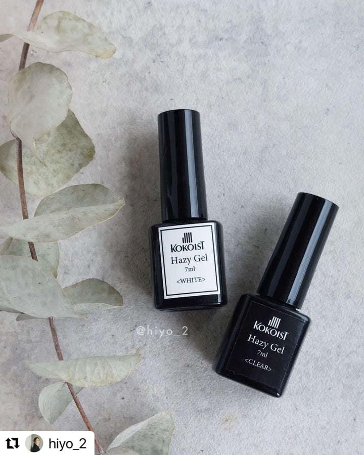 KOKOIST Hazy Blooming Gel - White/ Clear - Bee Lady nails & goods