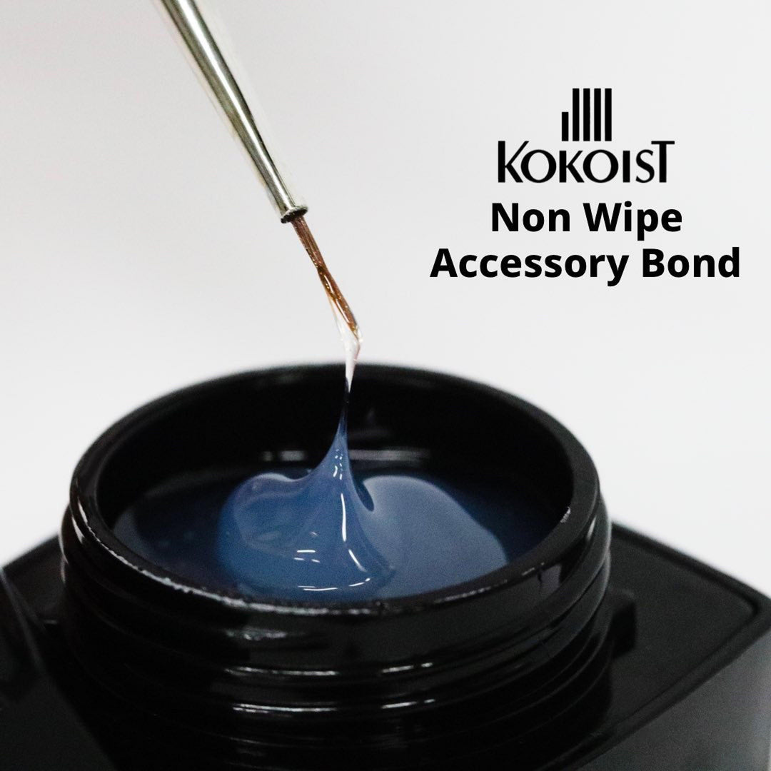 KOKOIST Non Wipe Accessory Bond 4g - Chrome powder nail art - Bee Lady nails & goods