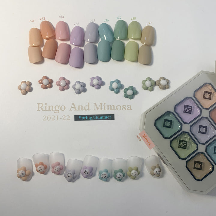 Ringo and Mimosa - Cube 9 Colour Set- Monet