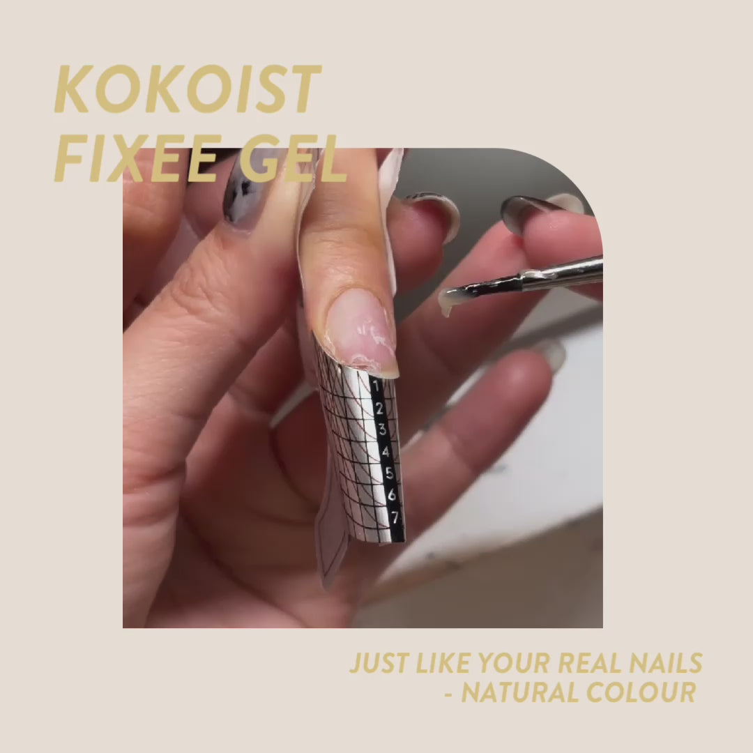 (Best Seller) KOKOIST - Fixee Gel Natural - Repairs chipped and broken nails.