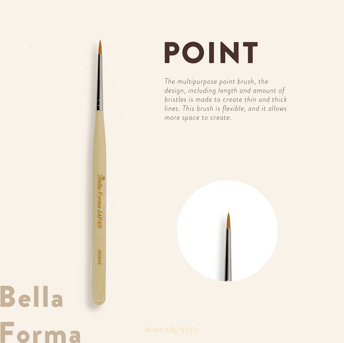 VETRO Bella Forma - POINT BRUSH - Bee Lady nails & goods