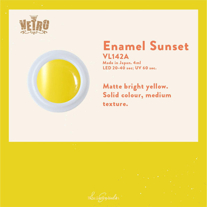 VETRO VL142A - Enamel Sunset - Bee Lady nails & goods
