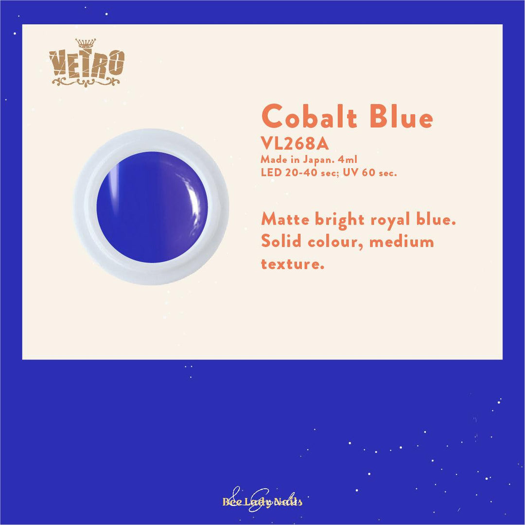 VETRO VL268A - Cobalt Blue - Bee Lady nails & goods
