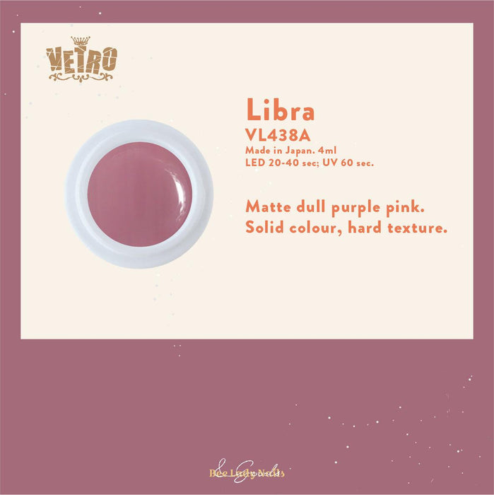 VETRO VL438A - Libra - Bee Lady nails & goods