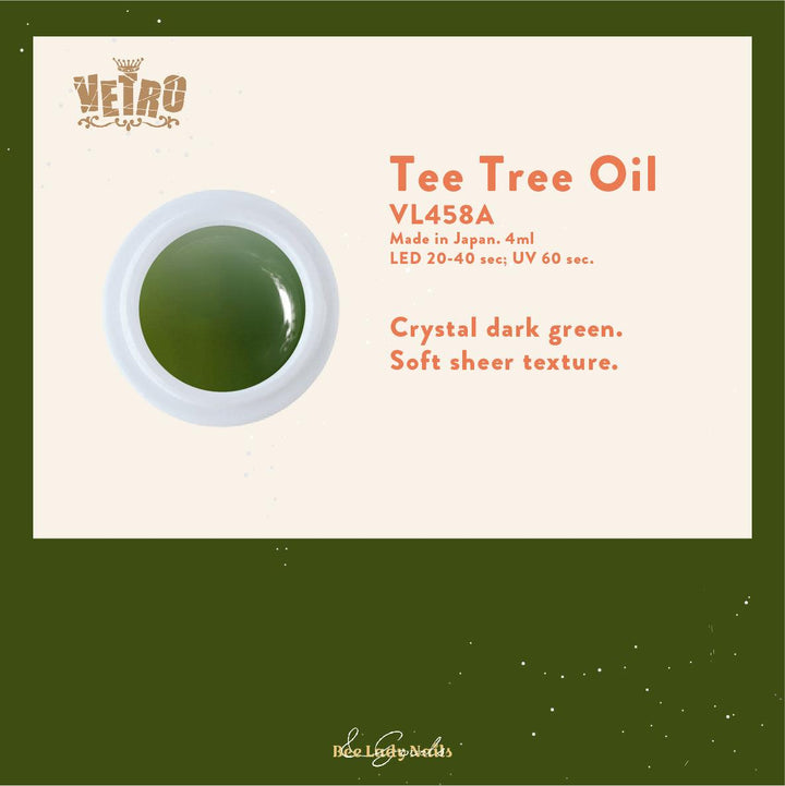 VETRO VL458A - Tee Tree Oil - Bee Lady nails & goods