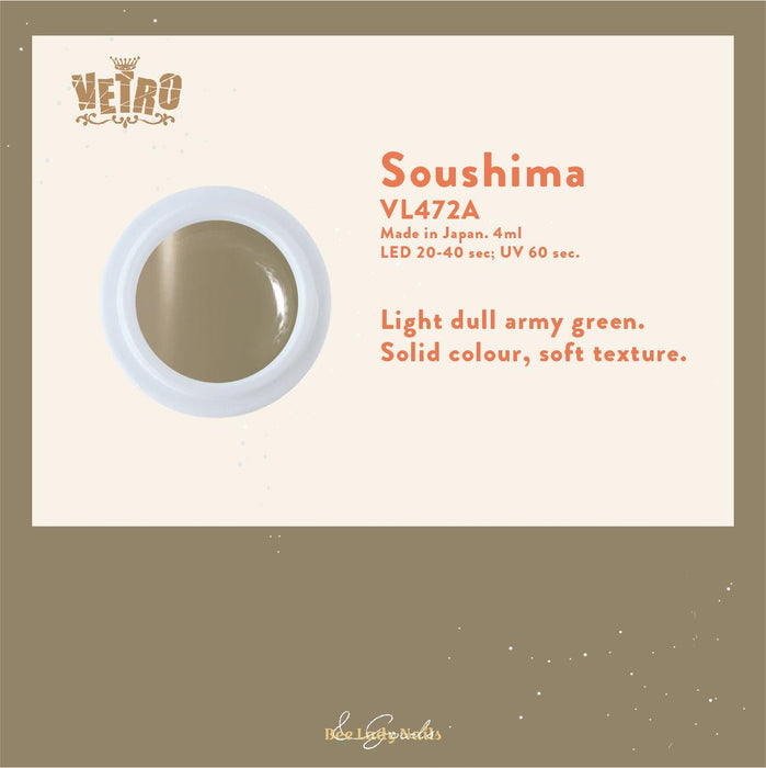 VETRO VL472A - Soushima - Bee Lady nails & goods