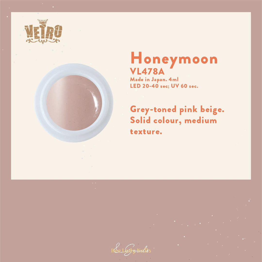 VETRO VL478A - Honeymoon - Bee Lady nails & goods