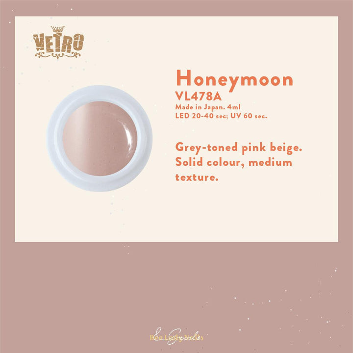 VETRO VL478A - Honeymoon - Bee Lady nails & goods