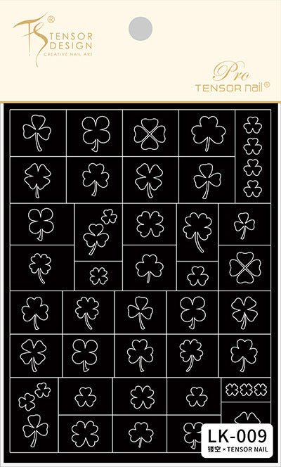Tensor Nail Sticker -Airbrush Stencil Sticker ( 7 Types)