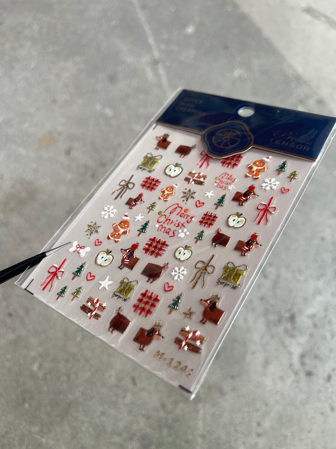 Tensor Nail Sticker - Christmas Type 5