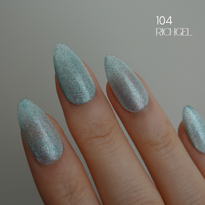 Rich Gel [RG-104] Magnet Gel Polish 12ml