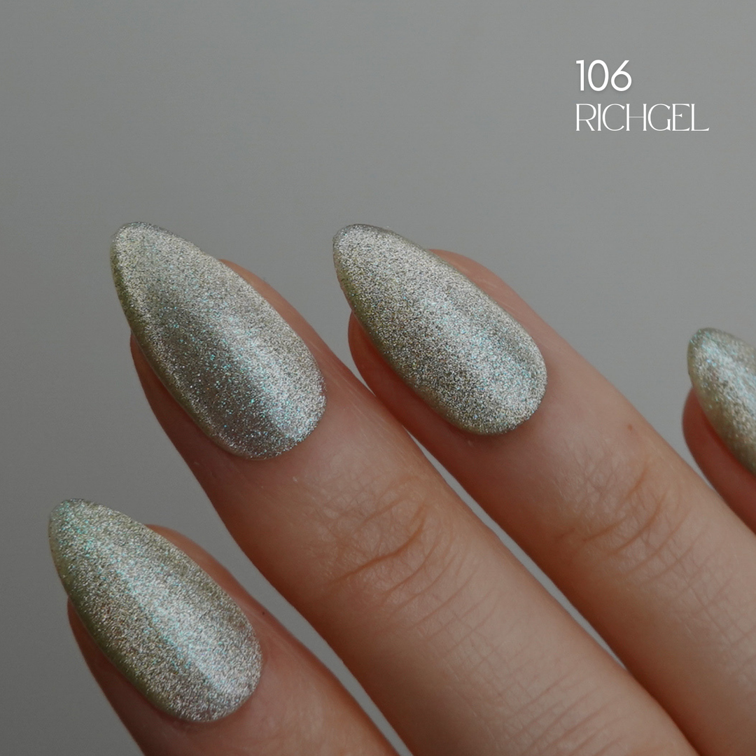 Rich Gel [RG-106] Magnet Gel Polish 12ml