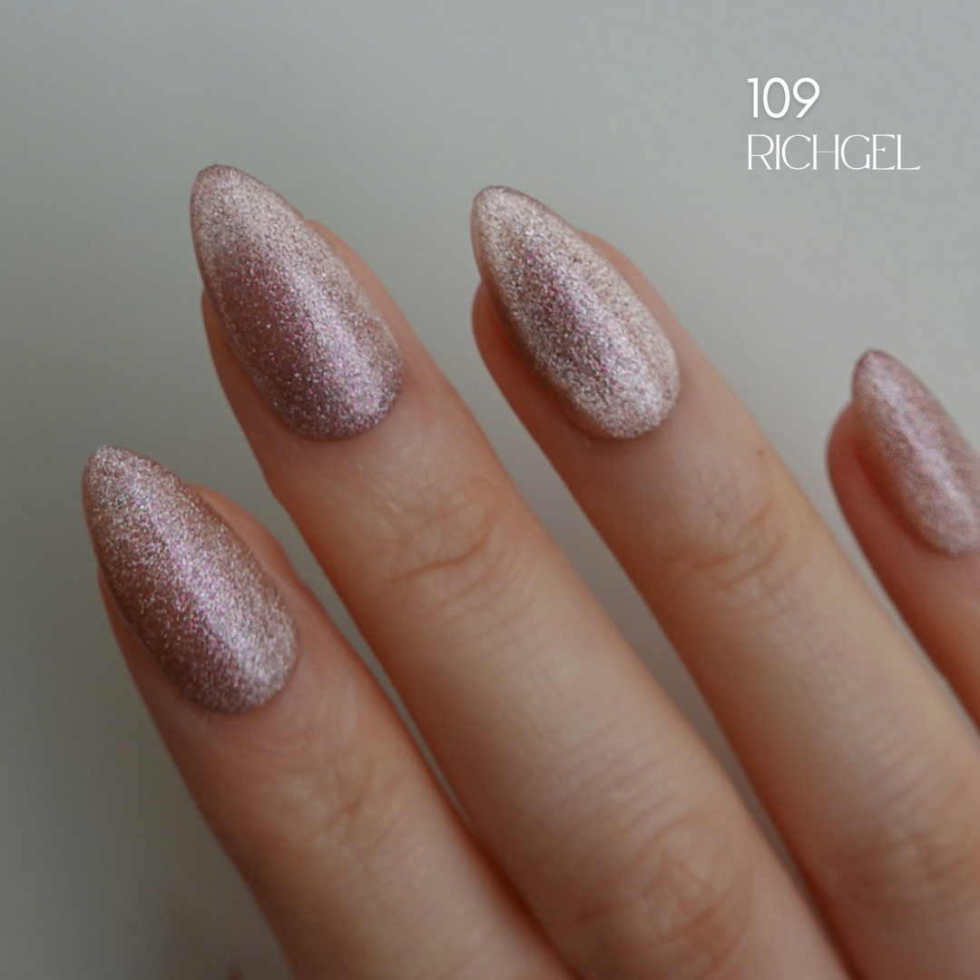 Rich Gel [RG-109] Magnet Gel Polish 12ml