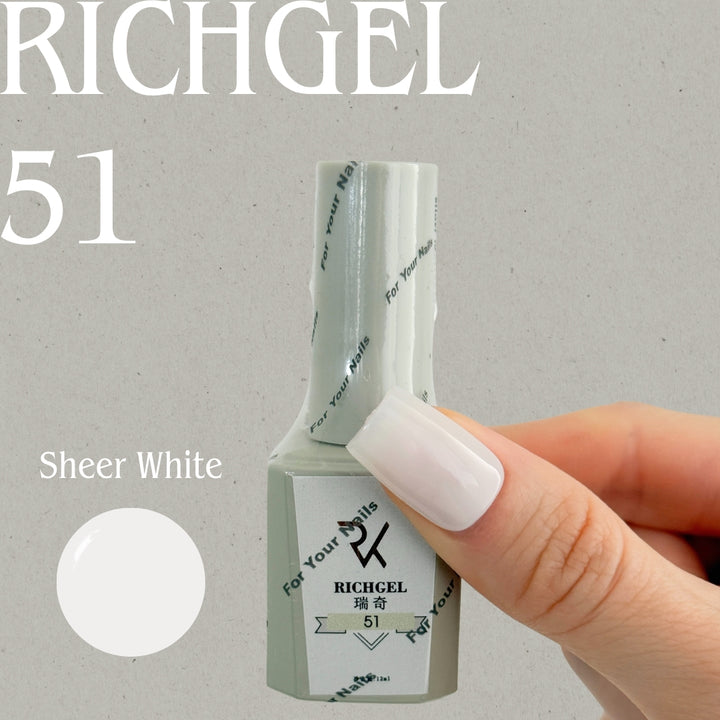 Rich Gel [RG-51] Colour Gel Polish 12ml