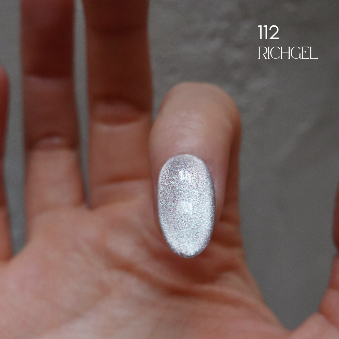 Rich Gel [RG-112] Magnet Gel Polish 12ml