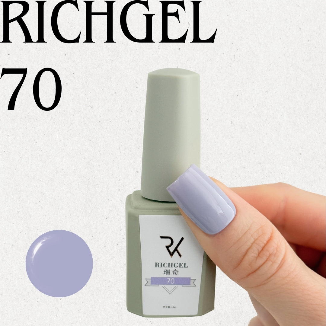 Rich Gel [RG-70] Colour Gel Polish 12ml