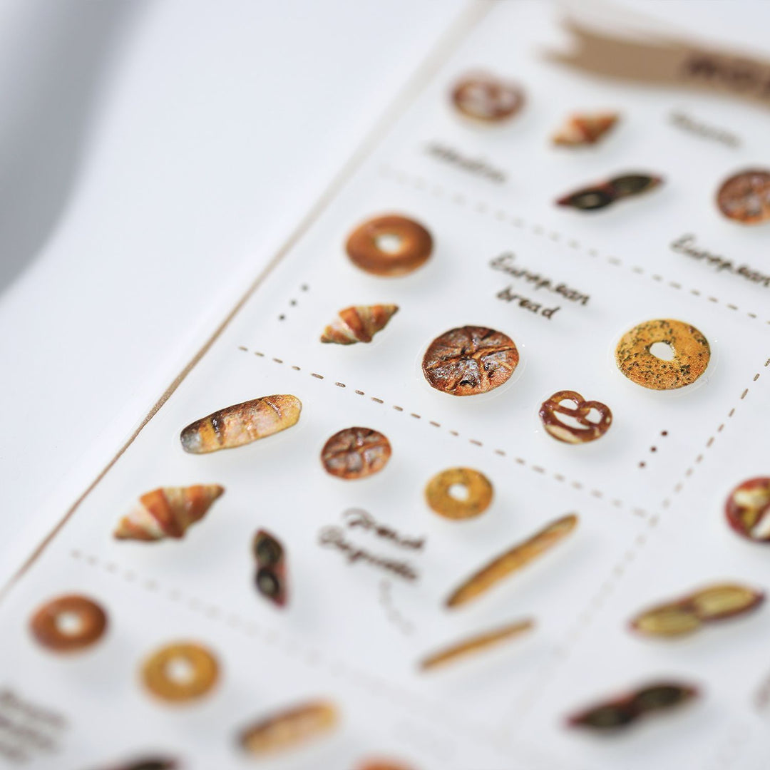 Tensor Nail Sticker - Bread