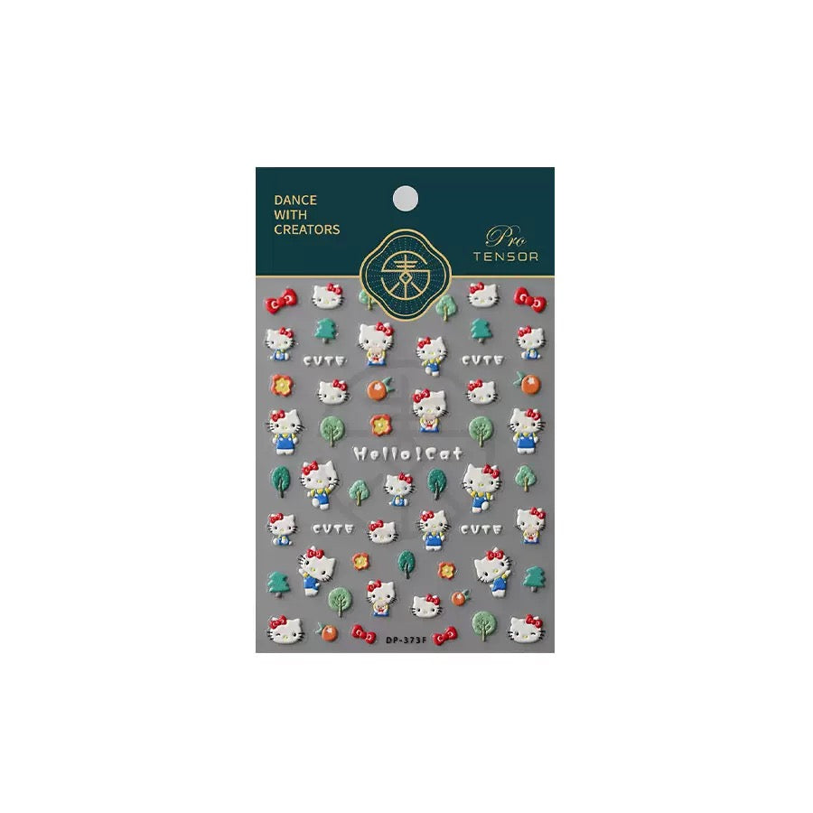 Tensor Nail Sticker - Hello Kitty 01