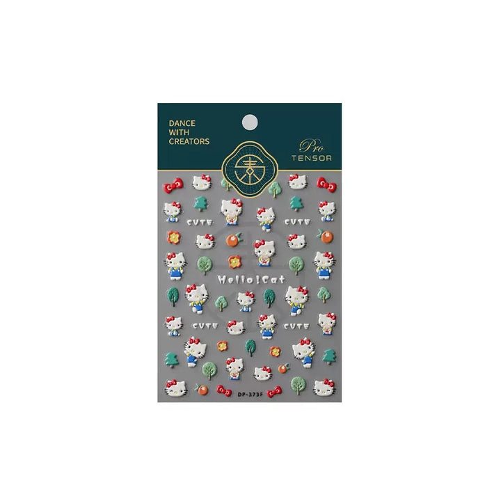 Tensor Nail Sticker - Hello Kitty 01