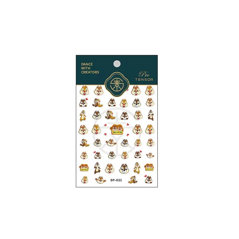 Tensor Nail Sticker - Cartoon 26