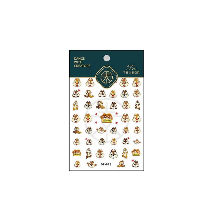 Tensor Nail Sticker - Cartoon 26