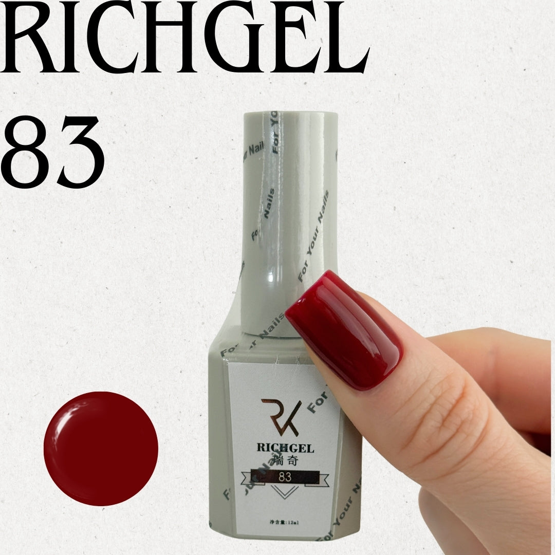Rich Gel [RG-83] Colour Gel Polish 12ml