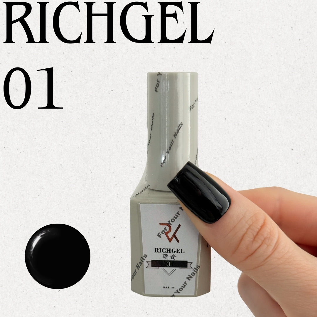 Rich Gel [RG-01] Colour Gel Polish 12ml