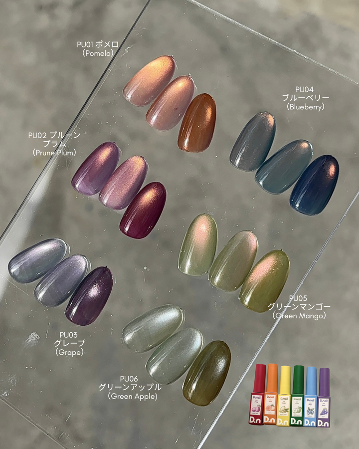 D.nail - パルプマグ Pulp Magnetic Gel Set – 6 Colours