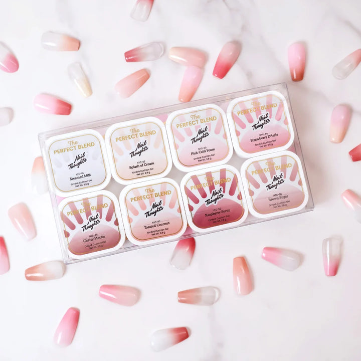 (Pre-Order) Nail Thoughts The Perfect Blend Ombré Cushion Gel Kit