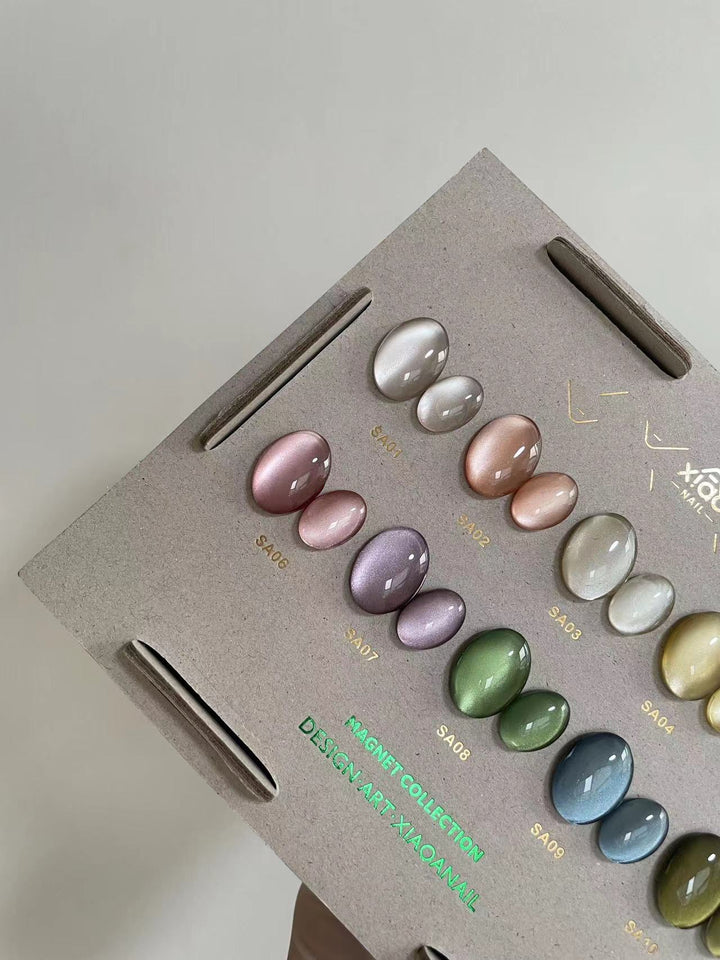 Xiao A - The Antique Jewelry Magnet Series 10 Colours (Free magnet + Brush Cleaner)
